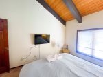 Mammoth Lakes Condo Rental Sunrise 23- Bright Master Bedroom with a Queen Size Bed